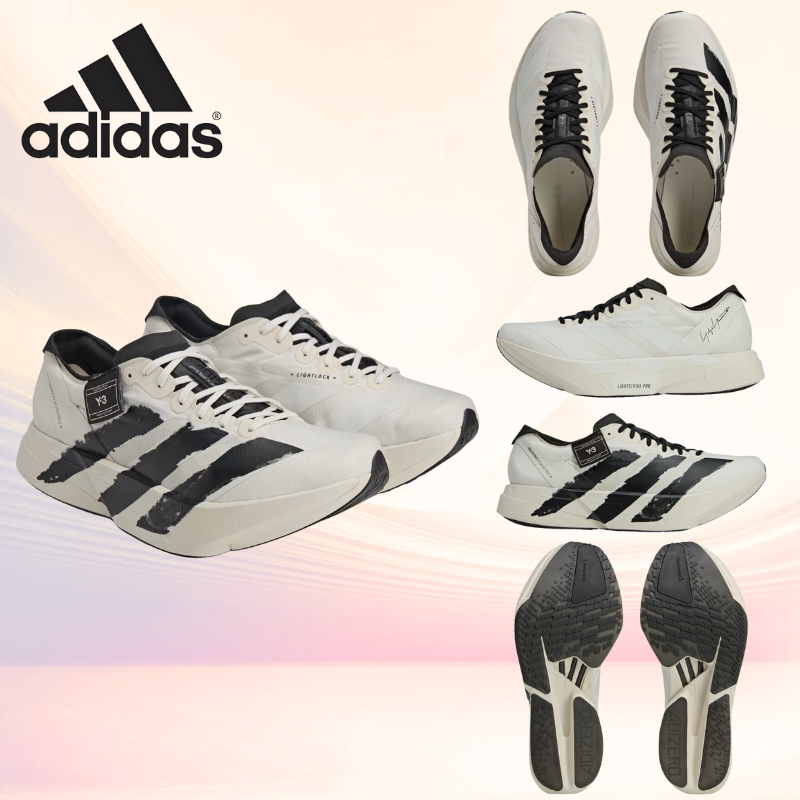 【ของแท้ 100%】Adidas Adizero  Y-3 Adios Pro 4 JR6656รองเท้าวิ่งระบายอากาศ ระบายอากาศได้ดีและสะดวกสบาย