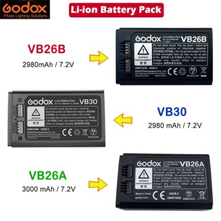 Godox VB26A / VB26B / VB30 Battery แบตเสริมสำหรับแฟลช V1, V1…