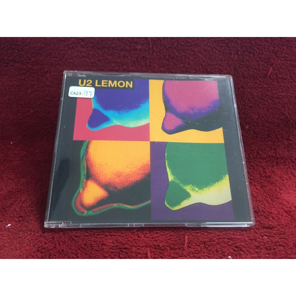 CD U2 – Lemon สภาพตามปก CA23-127