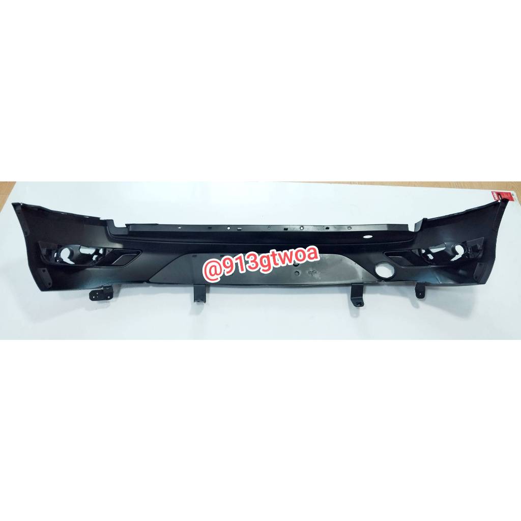 #กันชนหน้าหลังฟอร์ดfordอีโคสปอร์ตEcoSportปี2013ถึง19ของใหม่โรงงานเป็นสีดำพลาสติกไม่ใช่สีตัวรถ