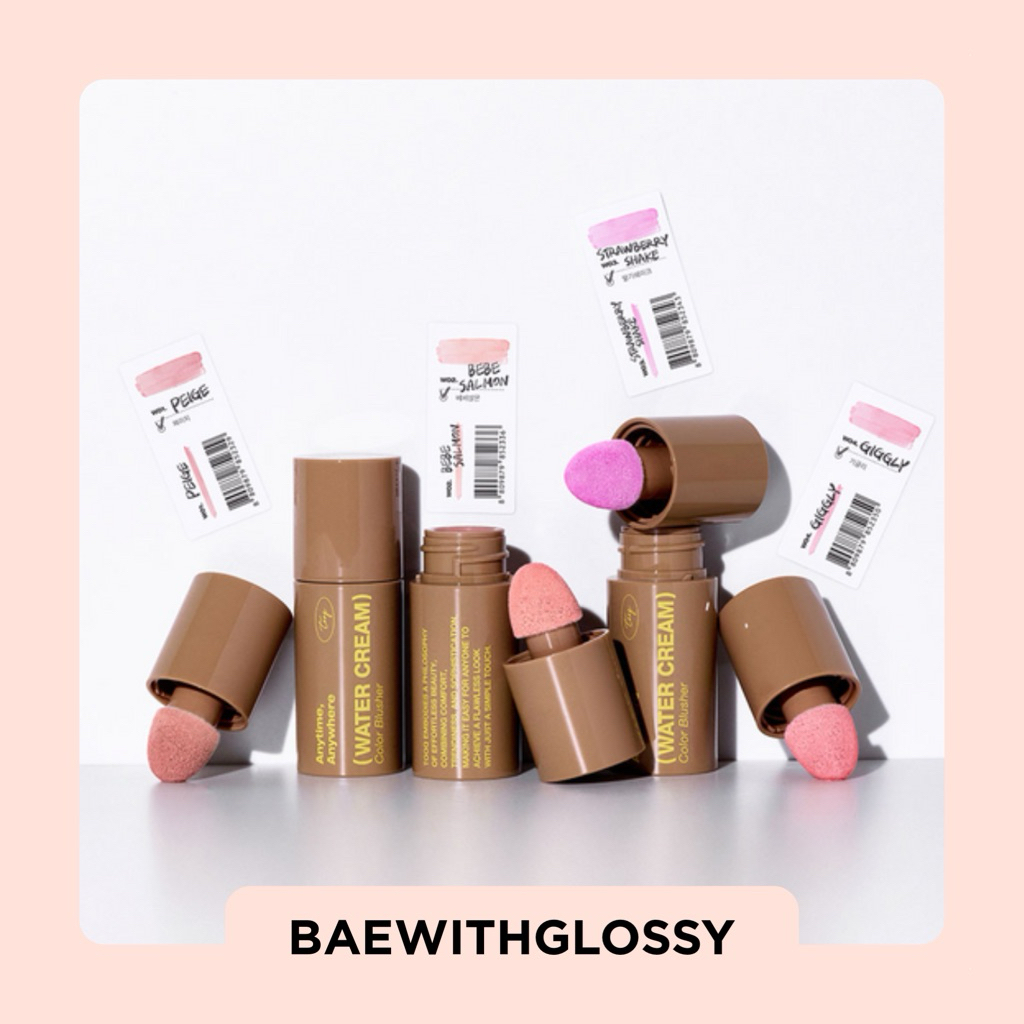 BAEWITHGLOSSY | Tooq — Watercream & Liqream Color Blusher (พร้อมส่ง)