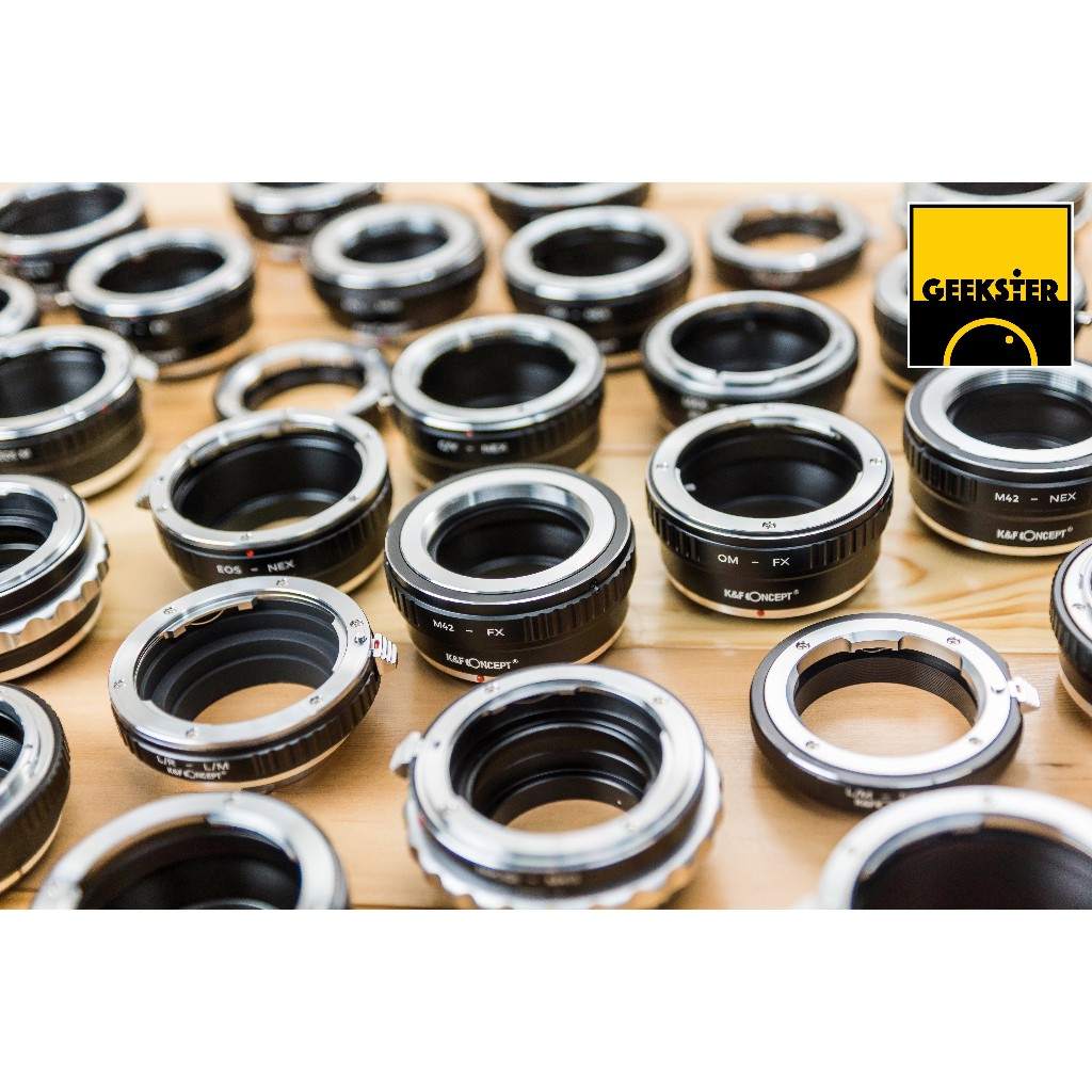 เมาท์แปลง K&F สำหรับ FUJI X / ฟูจิ Adapter ( FX / M42 / NIKON F / PK / OM / MD / CY / EXA / EF / XT Xpro fujifilm ) - รูปที่ 2