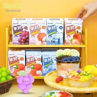 Xcycool ผงวุ้น ผงวุ้นเยลลี่ ผงวุ้นปิงเฟิ่น ผงเยลลี่ (1ซอง/14-28 กรัม) มีหลากหลายรสชาติ ผงชงเยลลี่