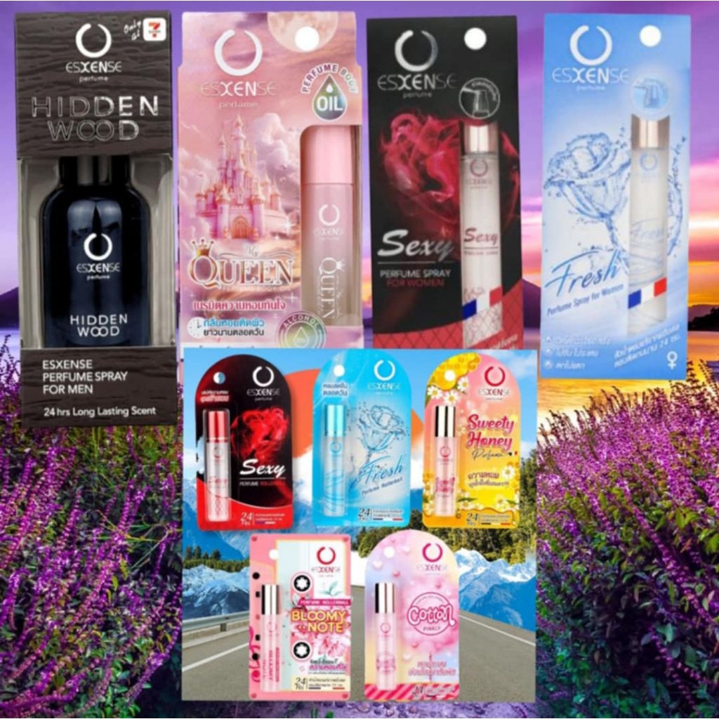 Esxense perfume signature France หัวน้ำหอม เอสเซ้นส์ จาก ฝรั่งเศส หอมติดทนนานทั้งวัน queen sexy fres