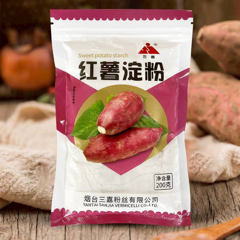 三嘉正宗红薯淀粉地瓜粉 200g แป้งมันเทศแท้ซานเจีย ขนาด 200 กรัม