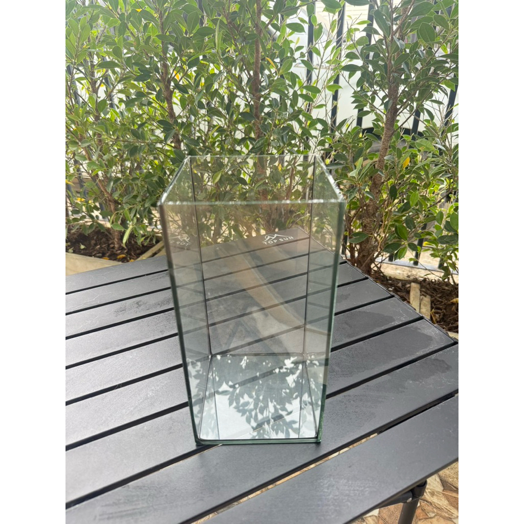 โหลสนามกลางปลากัด ใช้สำหรับแข่งขันปลากัด ขนาด 5x5x10 สำหรับการแข่งขันปลากัด