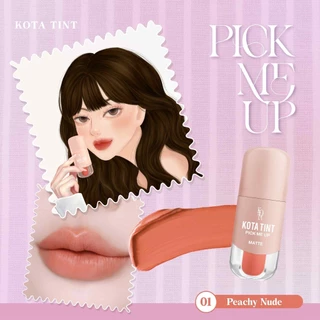 โปรโมชั่น 1 แถม 1 Kota matte โคทา ลิปแมท ลิปแมทเนื้อกำมะหยี่ บางเบา ไม่ตกร่อง