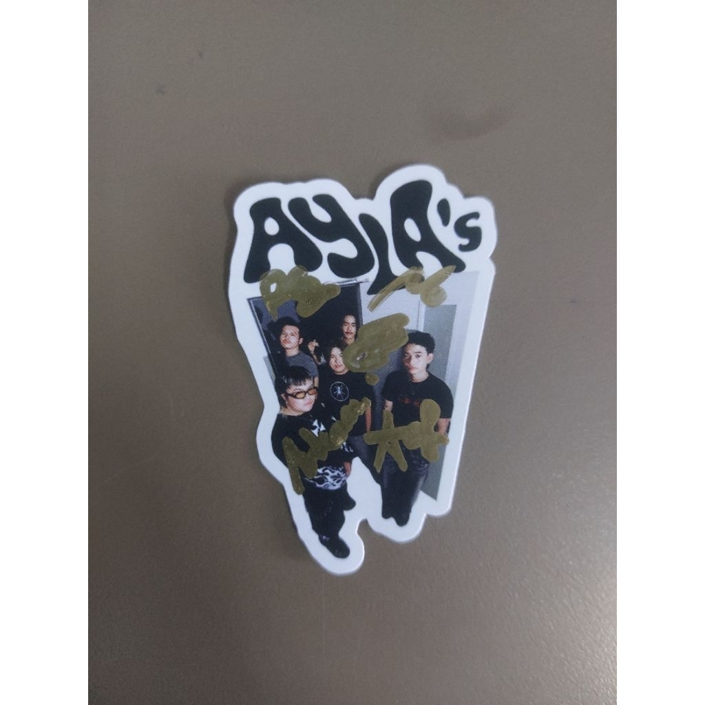 Sticker วง Ayla's ลายเซ็นสด ครบวง