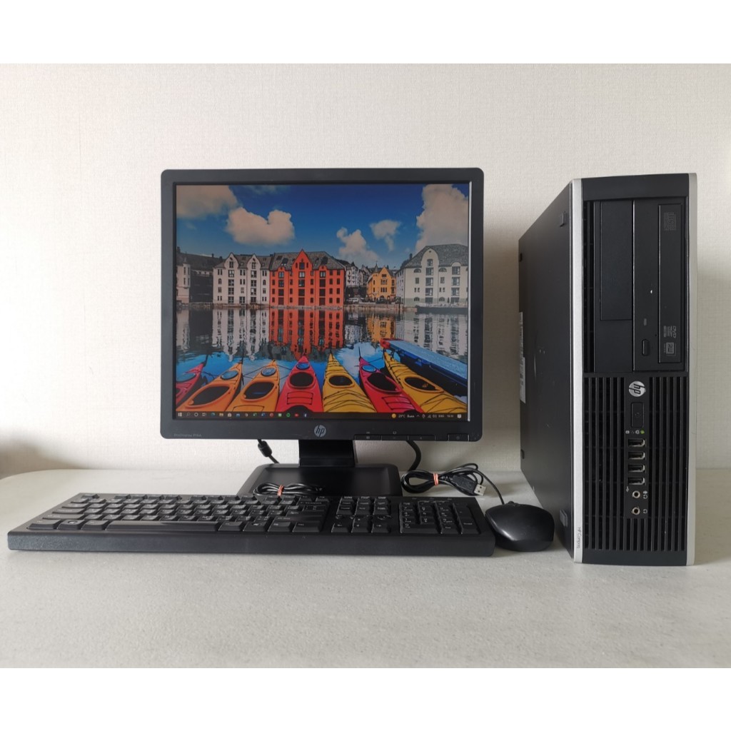 คอมมือสอง ครบชุดพร้อมใช้งาน  HP CPU Core™ i5-2400 @ 3.10 GHz ( GEN 2 )ฮาร์ดดิสก์ 500 GB ลงโปรแกรมพร้