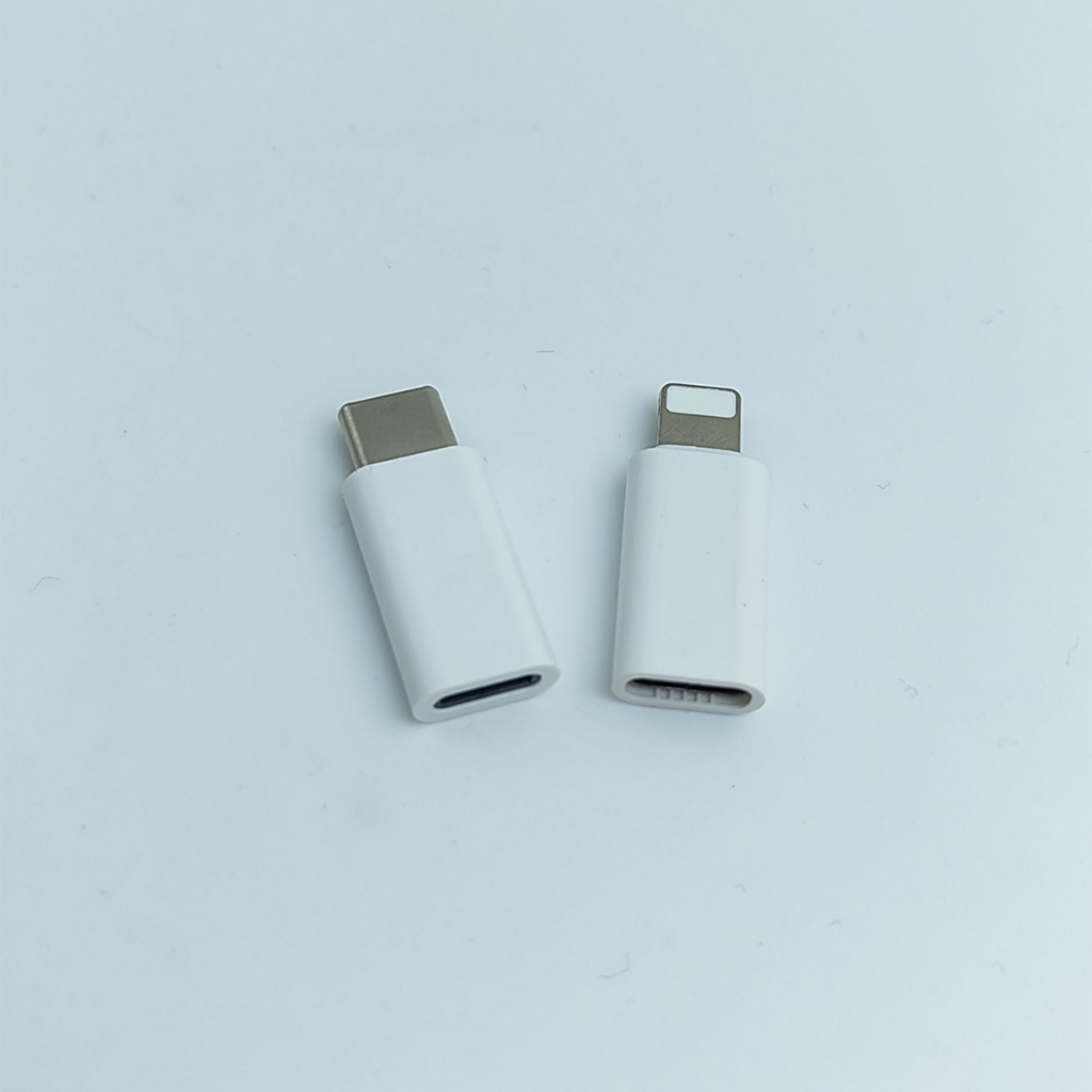 ตัวเมียถึง Type C ตัวผู้ Fast Charging Adapter กับตัวผู้ 480Mbps Type C Adapter  USB C Converter สำหรับ IP