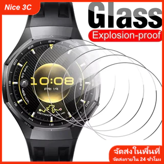 กระจกนิรภัยสำหรับ Huawei Watch GT 6 / 6 Pro 46mm 41mm ฟิล์มกันรอยหน้าจอ Huawei Watch GT5 GT4 Pro46MM อุปกรณ์เสริม ฟิล์มก