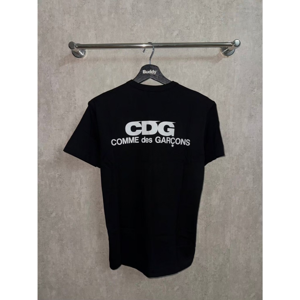 CDG (Comme des Garçons) Logo T-Shirt - Black | โลโก้หลังสุดไอคอนิก