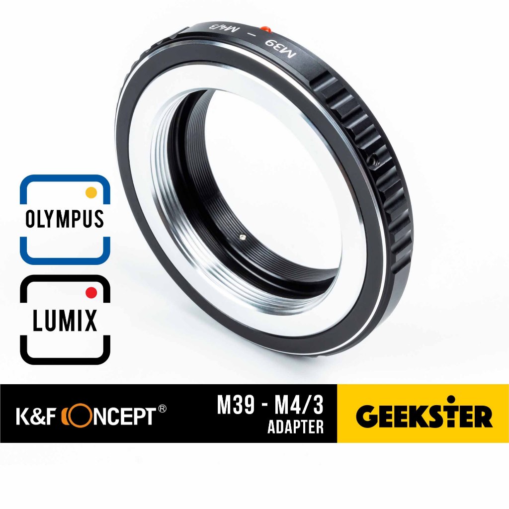 เมาท์แปลง K&F M39-M43 ( Leica M39 LTM L39 - Olympus Lumix Adapter LTM-M43 m4/3 m43 Lens Adapter KF )