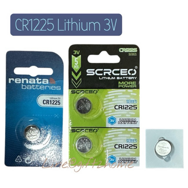 CR1225 Renata,SCRCEO/BR1225 Panasonic Lithium 3V