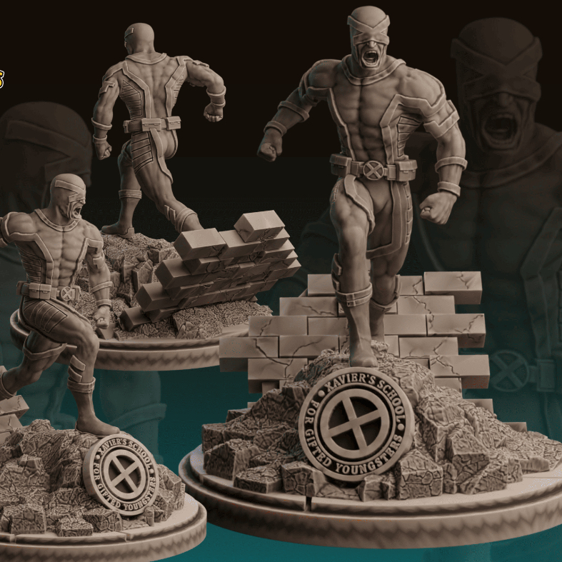 SuperMutant Vol.1 : Legion : Character : Miniature Resin โมเดลบอร์ดเกม ผลิตตามสั่ง DnD Tabletop