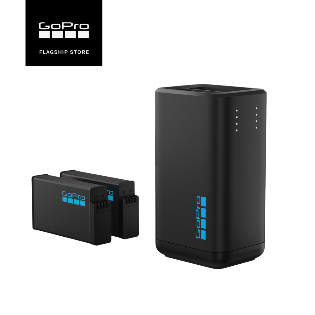 GoPro Enduro Battery for MAX2 / GoPro Dual Battery Charger+Batteries for MAX2 แบตเตอรี่ / แท่นชาร์จ+แบตเตอรี่
