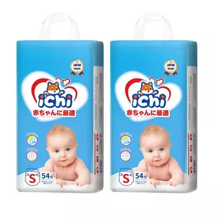 แพมเพิส 1 แถม 1 ichi Baby Pants ผ้าอ้อมเด็กสำเร็จรูป แพมเพิสเด็ก S/M/L/XL/XXL/3XL ผ้าอ้อมแบบกางเกง ผ้าอ้อมเด็ก