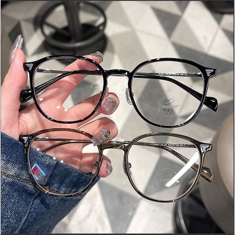 [จัดส่งในกทม] แว่นตาสายตาสั้น-50° ถึง -400° เลนส์กรองแฟชั่น กรองคอมพิวเตอร์โทรศัพท์มือถือแสงสีฟ้า 102 - รูปที่ 6