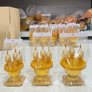 พานทองน้อย งานคุณภาพ100% พร้อมส่งทุกขนาด มีราคาส่ง‼️