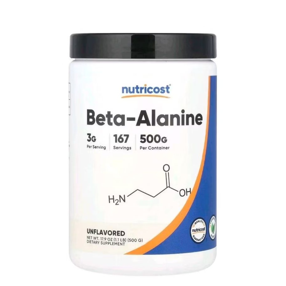Nutricost Beta-Alanine 500g. 167Servings.