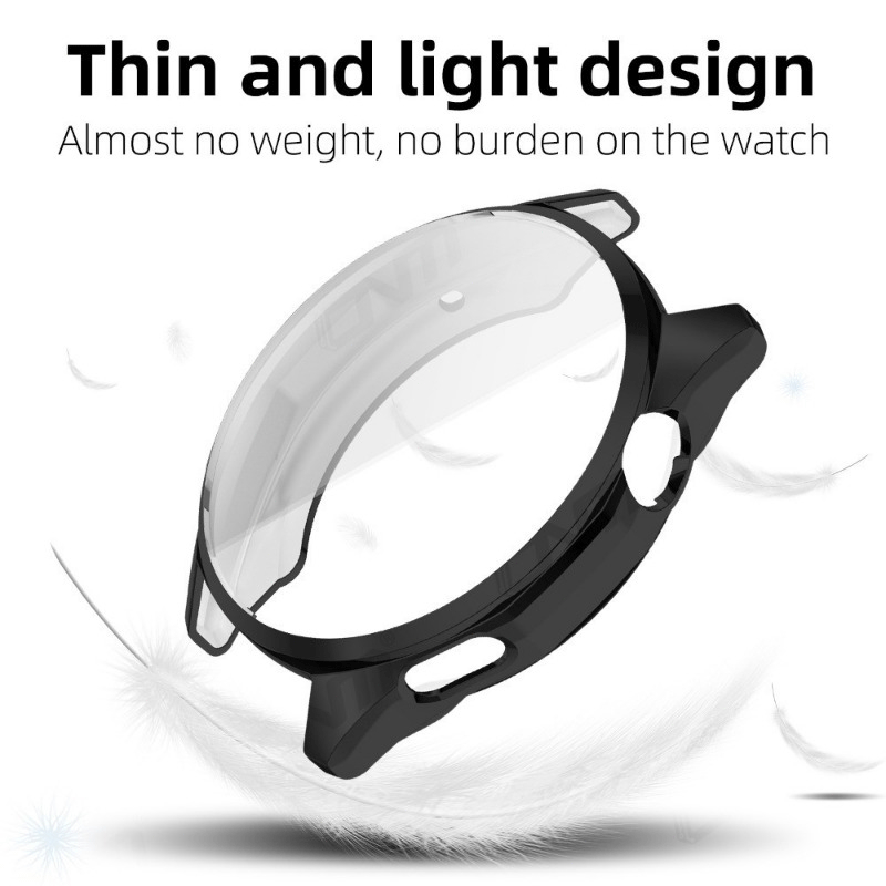 เคส TPU สำหรับ Huawei Watch GT6 เคสป้องกันพร้อมฟิล์มกันรอยรอบด้านและฝาครอบกันกระแทก - รูปที่ 4