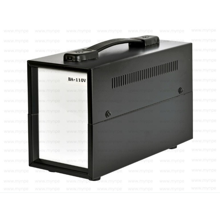 NPE กล่องอเนกประสงค์ BA-110V กล่องโลหะ กล่องเหล็ก หน้าอลูมิเนียม กล่องโลหะDIY กล่องเหล็กDIY กล่อง Enclosure