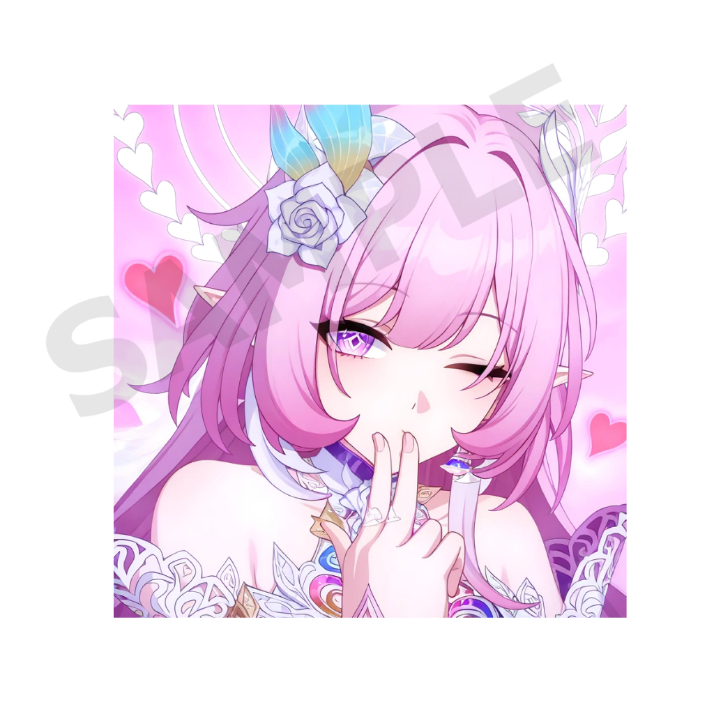 Cyrene honkai Star rail Shot สติ๊กเกอร์ 2 แผ่น Cyrene ไซรีน ไซรีเน่