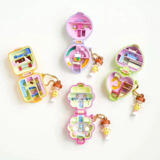 💗พร้อมส่ง🌟พวงกุญแจ Polly Pocket แท้จากญี่ปุ่น🇯🇵💗