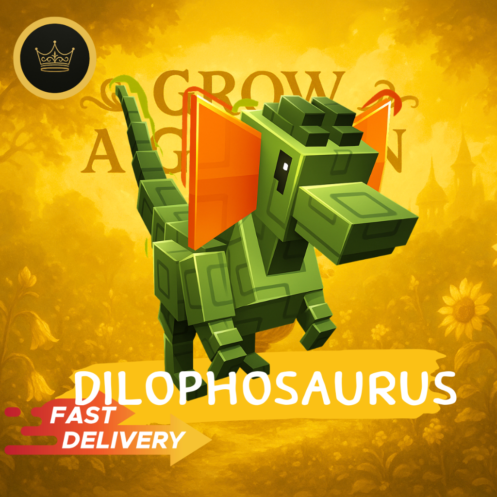 Grow a Garden การด์เกม Dilophosaurus