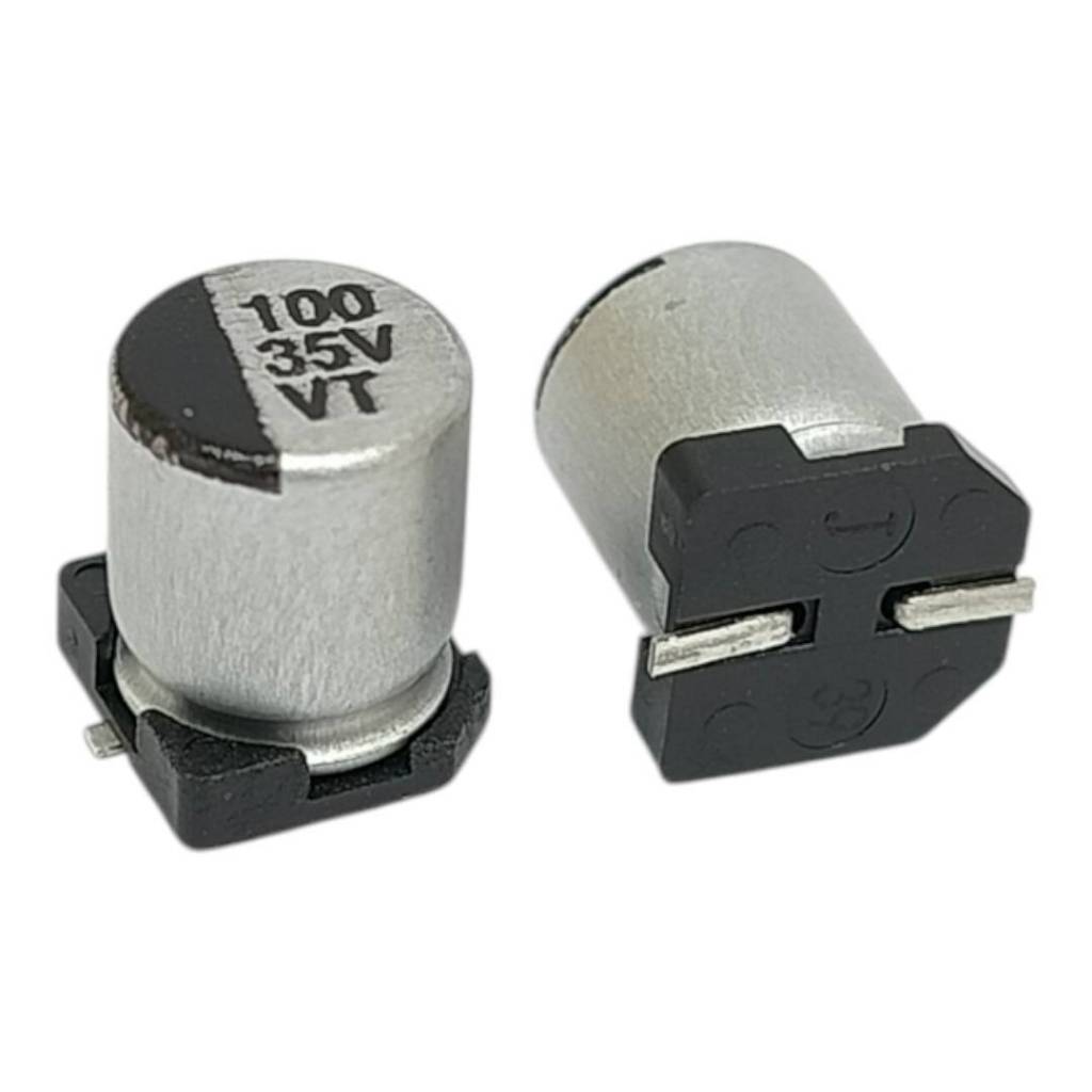 10pcs 100UF 35V SMD ตัวเก็บประจุ คาปาซิเตอร์ capacitor