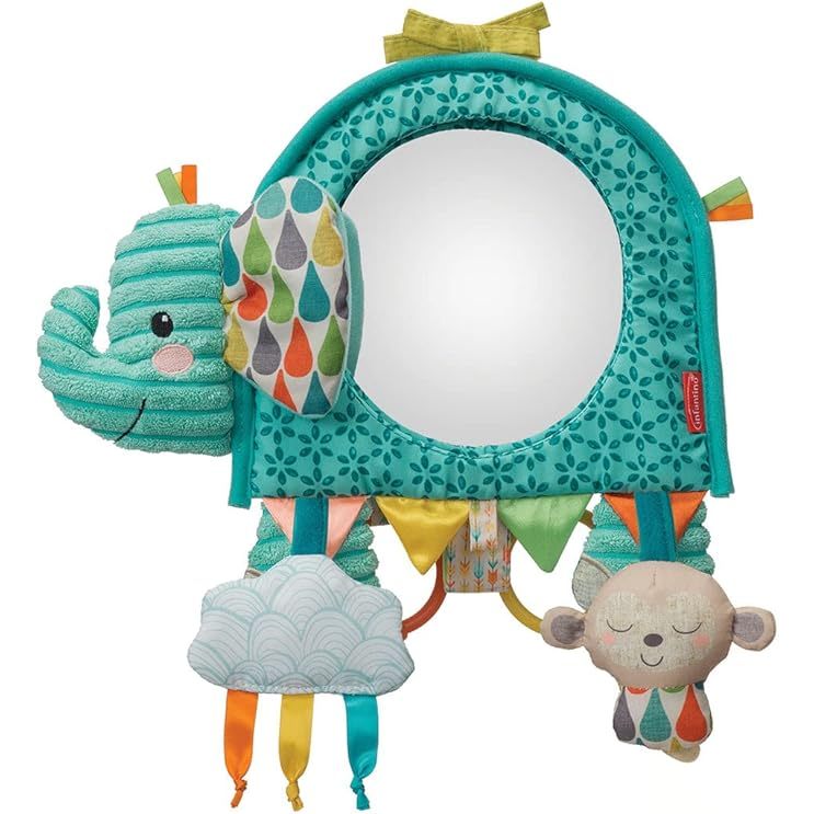 Infantino : Go Gaga Elephant Activity Mirror - โมบายกระจกกิจกรรมรูปช้าง