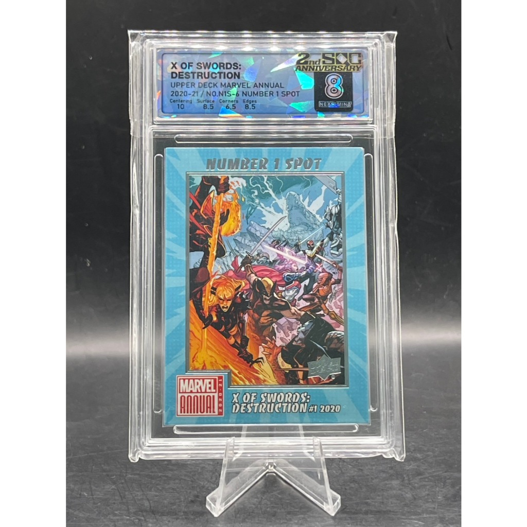 **⚔️ SQC 8 NEAR MINT X-Men X of Swords Destruction 2020-21 UD Marvel Annual #NIS-6**