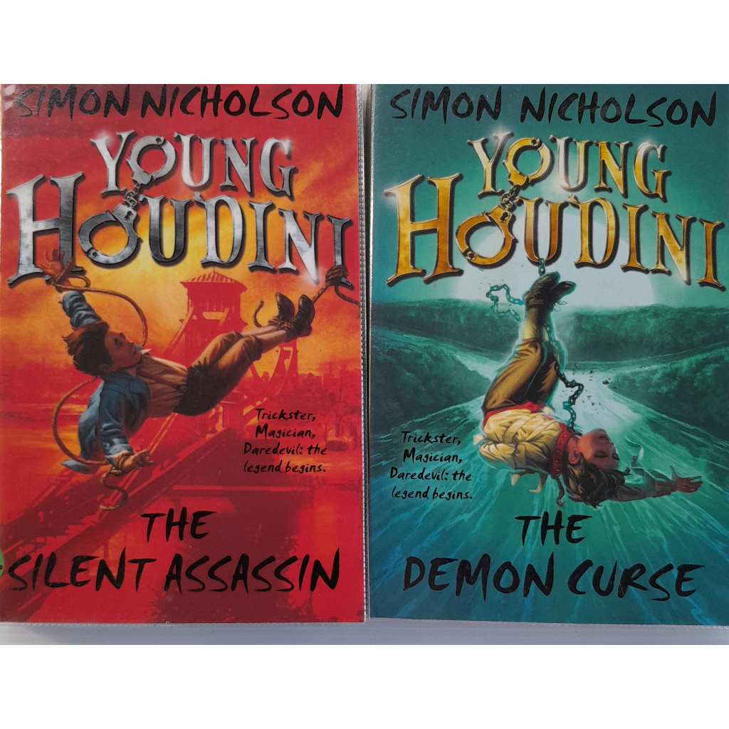 c58 Young Houdini by Simon Nicholson หนังสือมือสอง ปกอ่อน