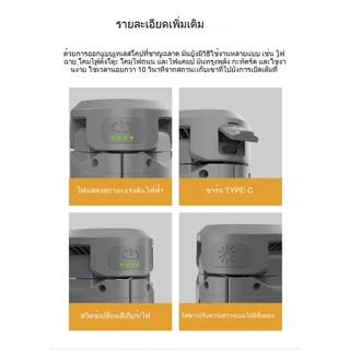 1000 LM Retractable Camping โคมไฟแบบพกพา 8000 mAH ทํางานเดินป่าตกปลาไฟฉายโคมไฟฉุกเฉินกลางแจ้ง