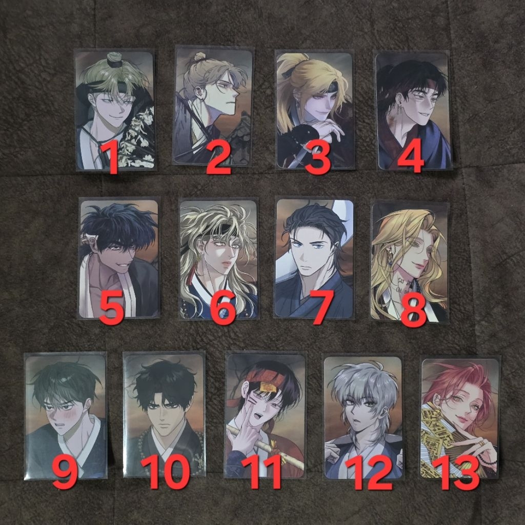 โฟโต้การ์ด Bomtoon 10th Sahwa A/B การ์ดมันฮวา