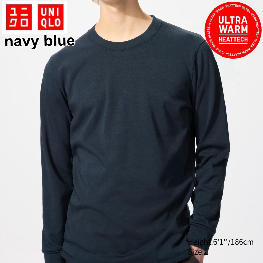Uniqlo Heattech Ultra Warm ผู้ชาย สีกรม(อัลตร้าวอร์ม)
