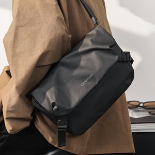 กระเป๋าสะพายข้างผู้ชาย ไนลอนผ้ากระเป๋าสะพายข้างใหญ่-ความจุกร…