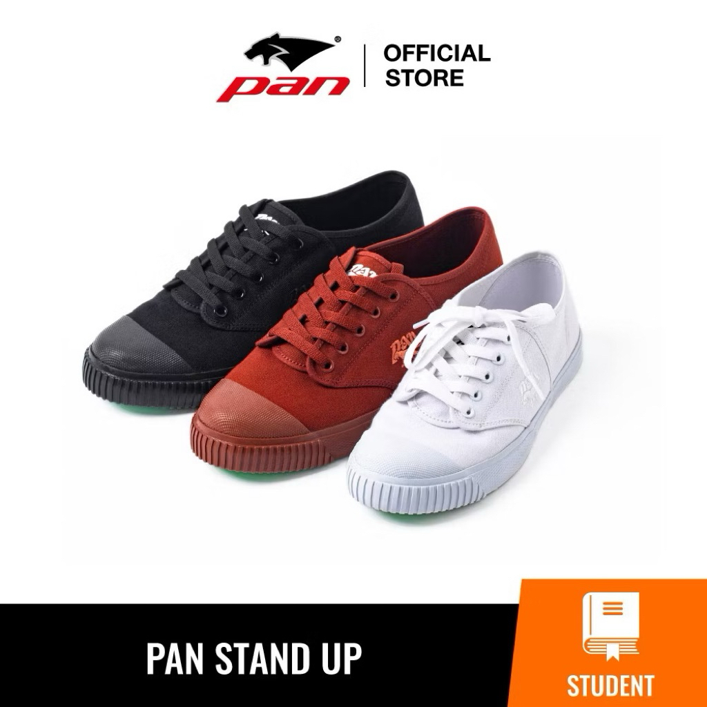 Pan Stand Up รองเท้านักเรียน อึดถึกทน (APF4153เก่า) และ (APF4155ใหม่))