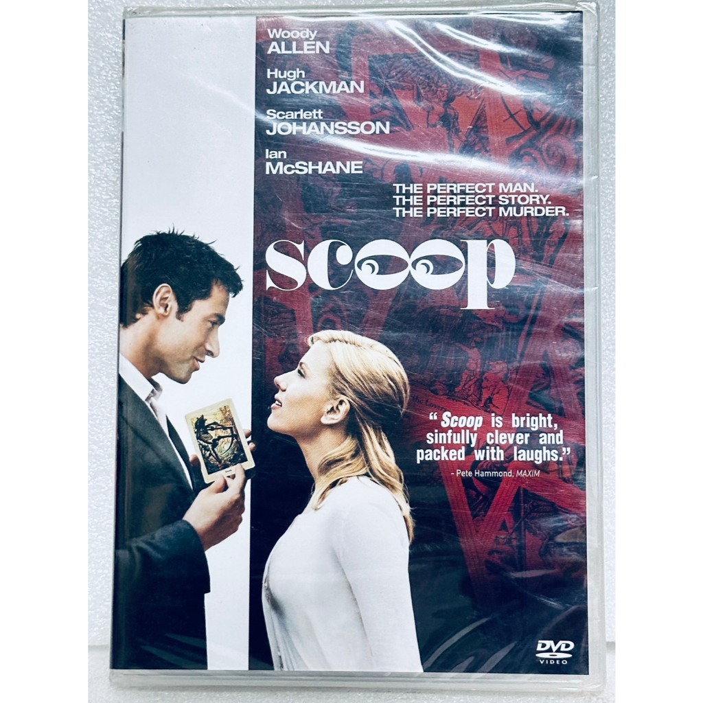 DVD : Scoop (2006) เกมเซอร์ไพร์สหัวใจฆาตกร "Hugh Jackman, Scarlett Johansson" A Film by Woody Allen