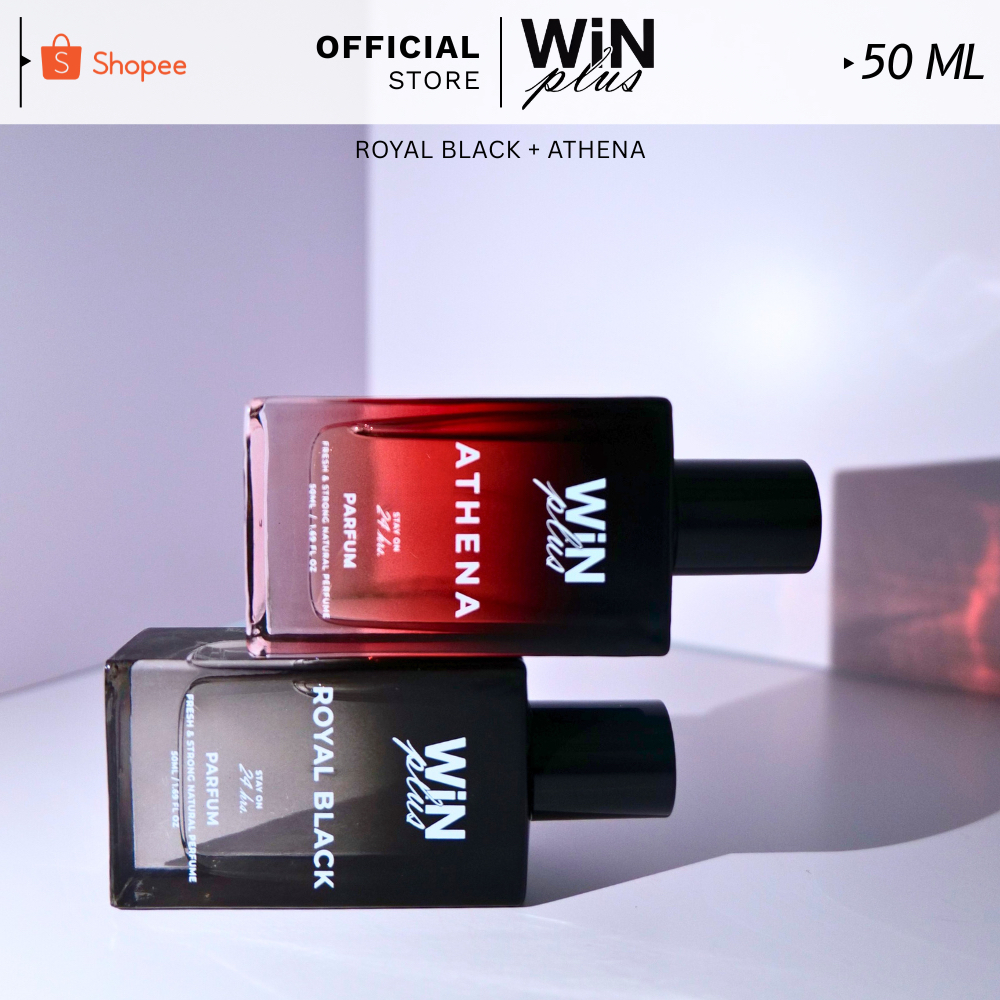 WiNPlus Perfume SET คู่สร้างคู่สม (รอยัล แบล็ค + อะธีน่า)