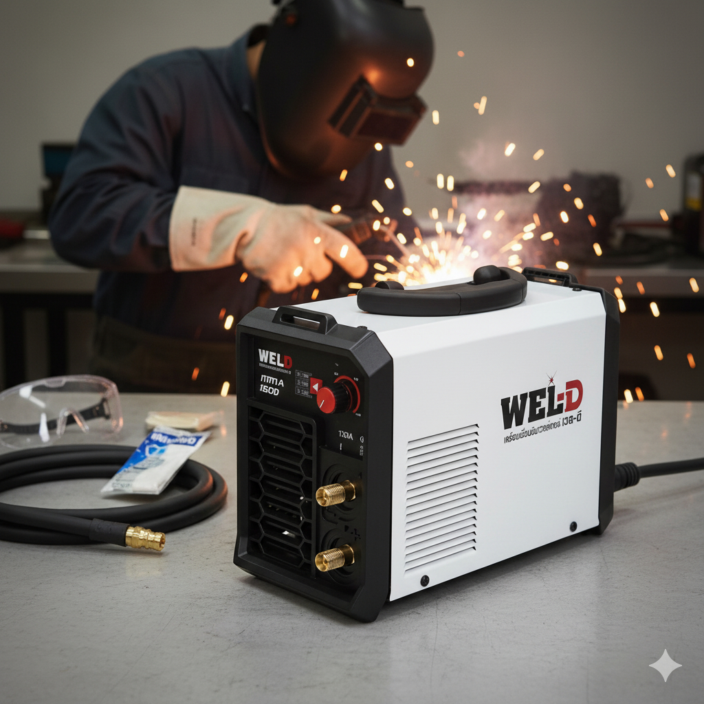 เครื่องเชื่อม WEL-D รุ่น MMA160D ตู้เชื่อมอินเวอร์เตอร์