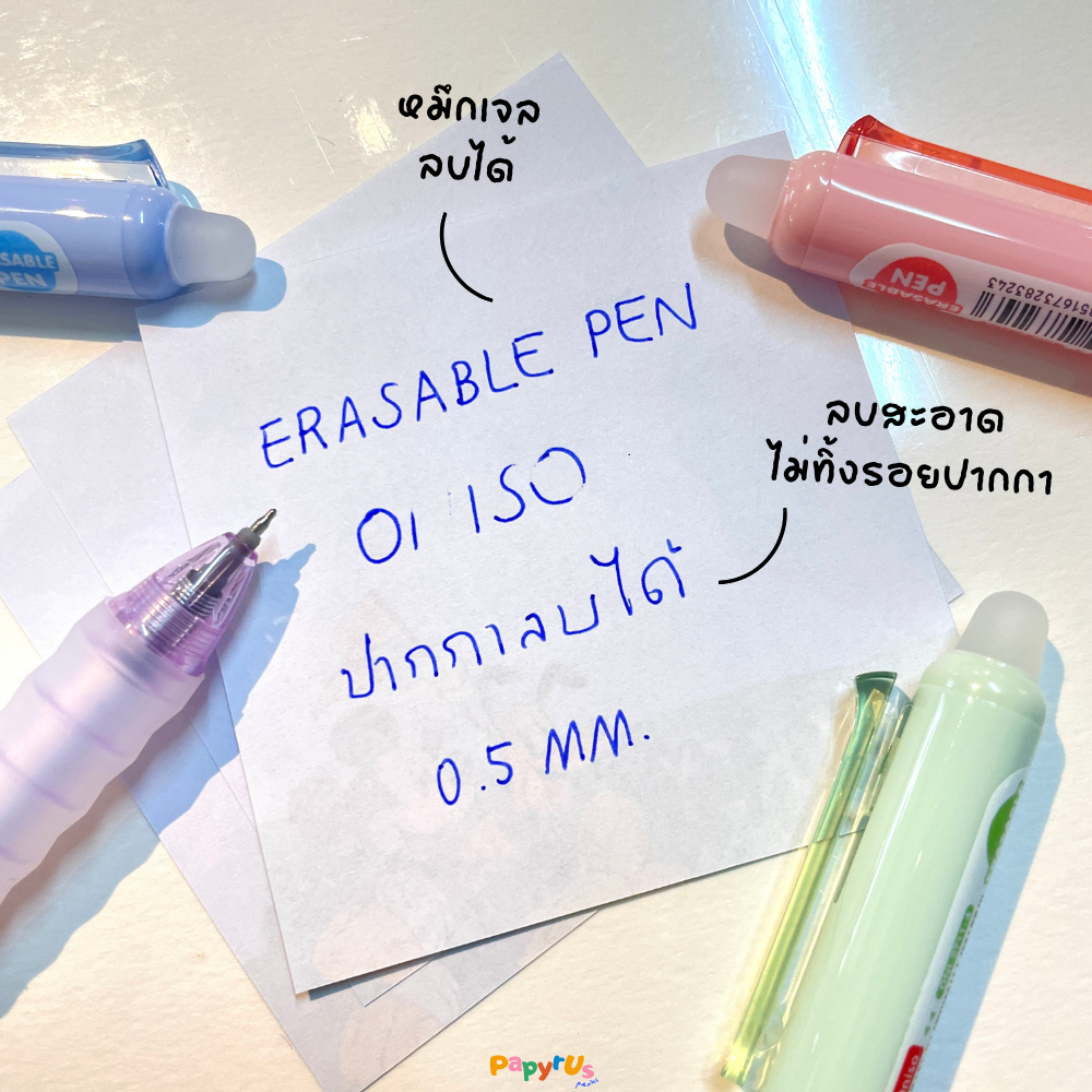 Oniso ปากกาลบได้ หมึกน้ำเงิน ขนาด 0.5 มม. รุ่น ONI-48015 และ ONI-2711 - รูปที่ 5