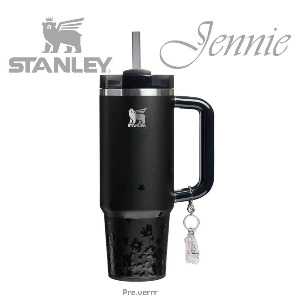 [พร้อมส่ง]🇺🇸ของแท้100%จากอเมริกา แก้วน้ำStanley x Jennie Blackpink 30 oz 🖤