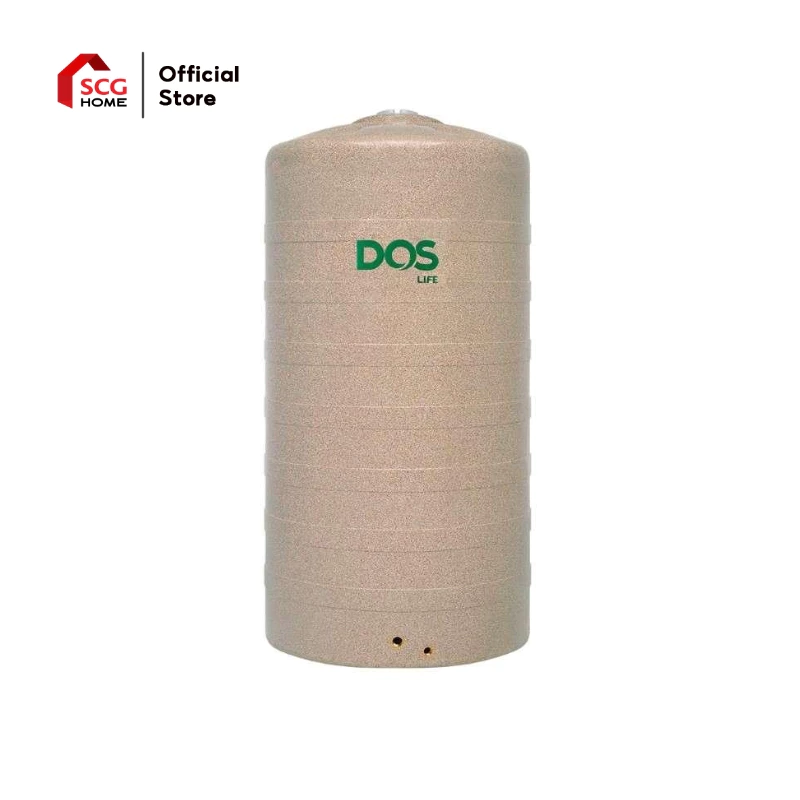 (Pre-order 10-15 วัน) DOS ถังเก็บน้ำบนดิน รุ่น GRANITO (ท่อนอก) COM-01/SB (550L-2000L)