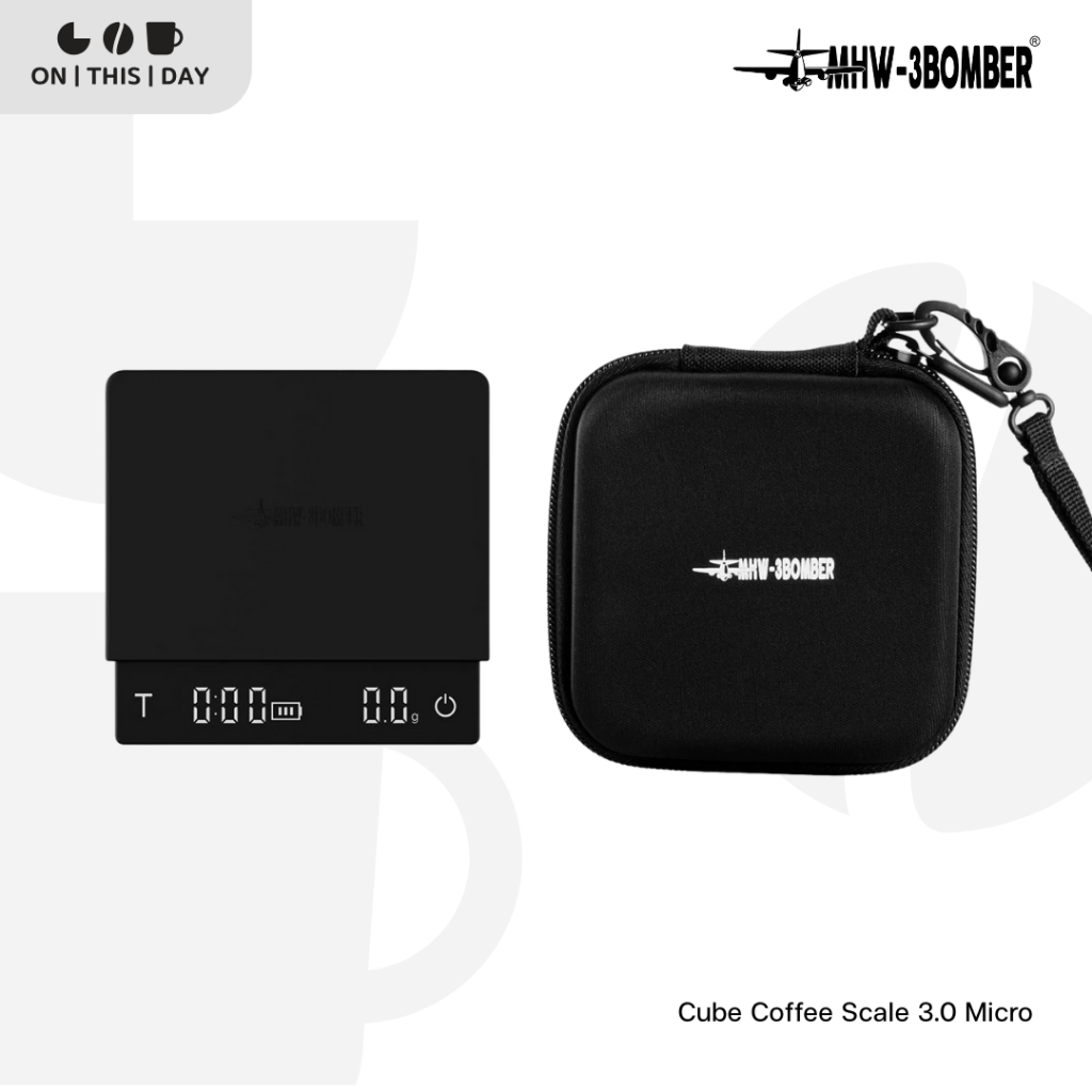 MHW-3BOMBER Cube Coffee Scale 3.0 Micro เครื่องชั่งกาแฟ ตาชั่งดิจิตอล