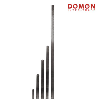 ฟุตเหล็ก ไม้บรรทัดสแตนเลส อย่างหนา สเกลมิลลิเมตร–เซนติเมตรคม…