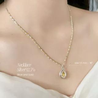 สร้อยคอเงินแท้92.5% ชุบ 2K ลายบอลกลมทุบแบน สร้อยเส้นเล็ก น่ารักๆ ยาว 16-22 นิ้ว(งานอิตาลี) :TH0206