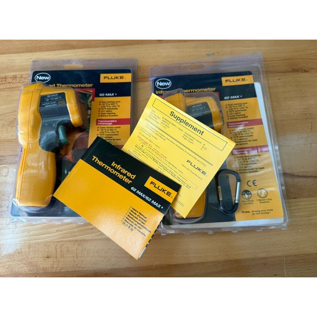 Infrared Thermometer  Fluke 62 MAX+ / พิกัด -30 C to 650 C