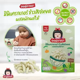 ขนมเด็กออร์กาเนะ เซ็ตขนมครบรส 7 กล่อง แถมโจ๊กบดละเอียดพกพา