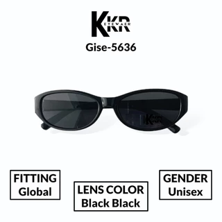 KKR EYEWEAR | เลนส์กันแดด&กรองแสงสีฟ้า ค่าสายตาปกติสำเร็จรูป ค่าสายตาสั้น/ยาวเลนส์ตัดใหม่ไม่เปลี่ยนสี Gise-KDKS5636